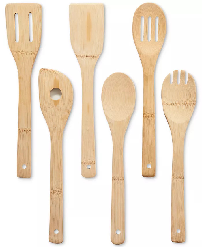 6-Pc. Bamboo Utensils Set, Created for Macy's | Macys (US)