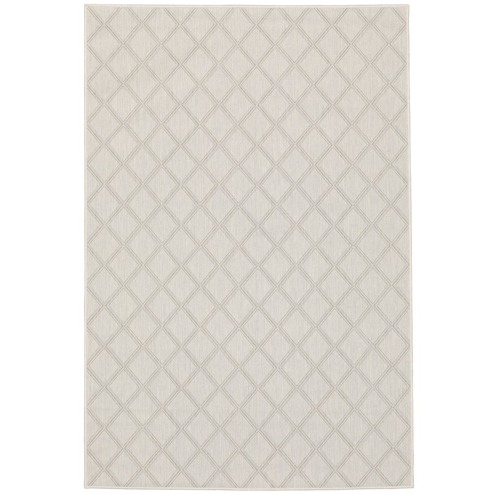 Oriental Weavers Portofino Indoor/Outdoor Rug - 5098W - 7'10" x 10' - in Ivory/ Gray - Classic Ca... | Walmart (US)