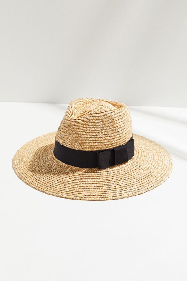 Brixton Joanna Straw Wide-Brim Fedora | Urban Outfitters (US and RoW)