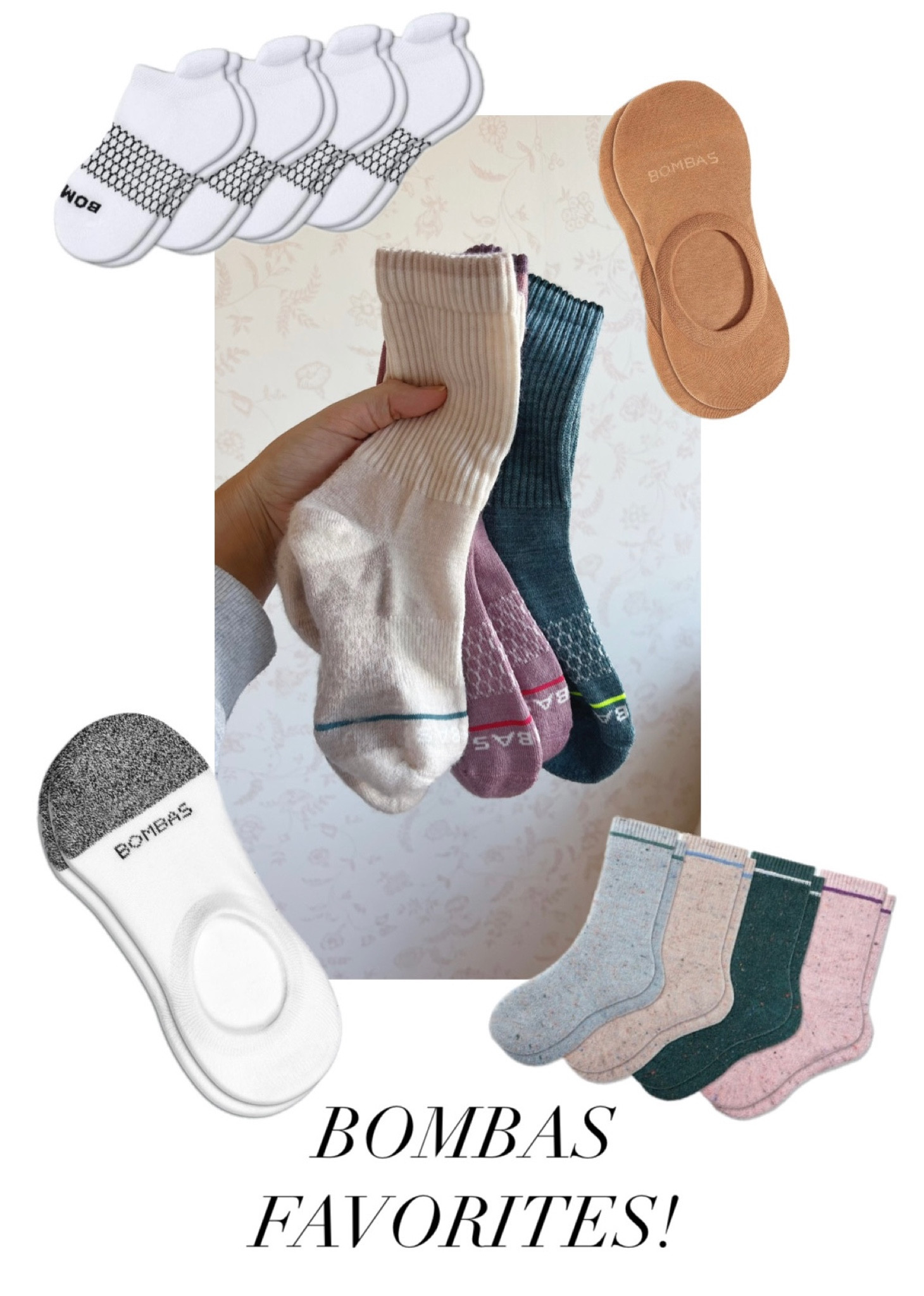 Bombas favorites for the whole family 💙 use my code MEGAN20 for 20% off if you’re a new customer! #bombas #beebetter #ad