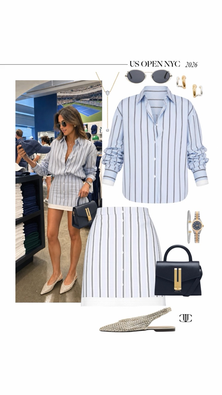 🎾 The US Open is almost here, and that means it's time to bring your A-game—on and off the court.

I've styled 10 chic outfit ideas perfect for every match day, from daytime sessions to evening matches. Think polished tennis-inspired dresses, crisp separates, comfortable sneakers, and elevated accessories that are equal parts classic and effortless.

Whether you're heading to Arthur Ashe Stadium or simply embracing the tennis trend this season, these looks are a winning combination of style and comfort. Tap to shop all 10 outfits in my LTK. 🤍✨

#LTKStyle #USOpen #TennisStyle #MatchDayStyle #SportyChic #ClassicStyle #CapsuleWardrobe #FallFashion #OutfitInspiration #LTKFinds

#LTKootd #LTKSeasonal #LTKOver40
