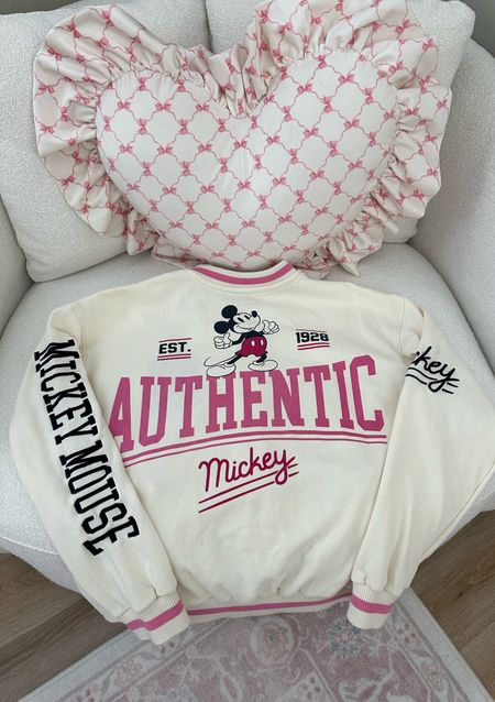 If a diy isn’t for you this bomber comes already done for you and actually embroidered 🤩 is so good! 9/10 for quality! Disney here we come 

#LTKsalealert #LTKfindsunder50 #LTKfamily