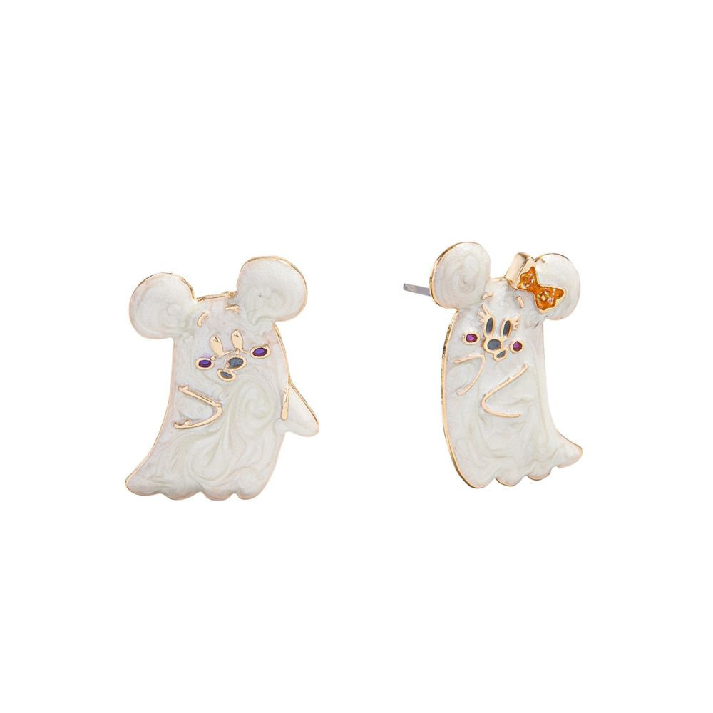 Mickey and Minnie Mouse Cutie Ghost Earrings by BaubleBar Official shopDisney | Disney Store