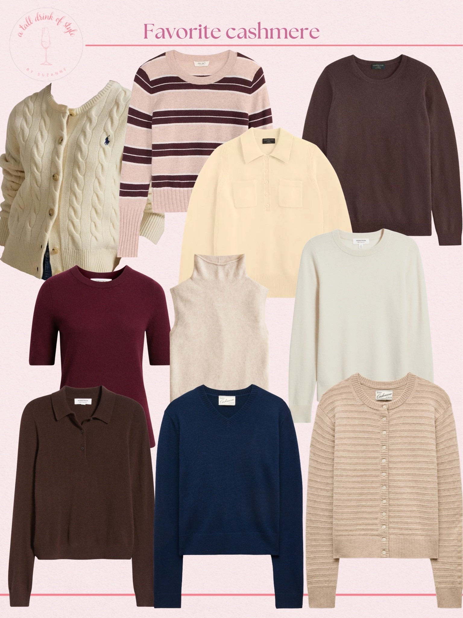 Favorite Cashmere Finds 


fashion over 50, over 50 stylish outfits, fall fashion, fall outfit ideas, fall fashion 2026, ad, fall outfits, cute fall outfits, fall outfits 2026, fashion blog, style blog, tall fashion, tall girl outfits, tall style, beauty over 50, timeless classic outfits

#LTKootd #LTKSeasonal #LTKOver40