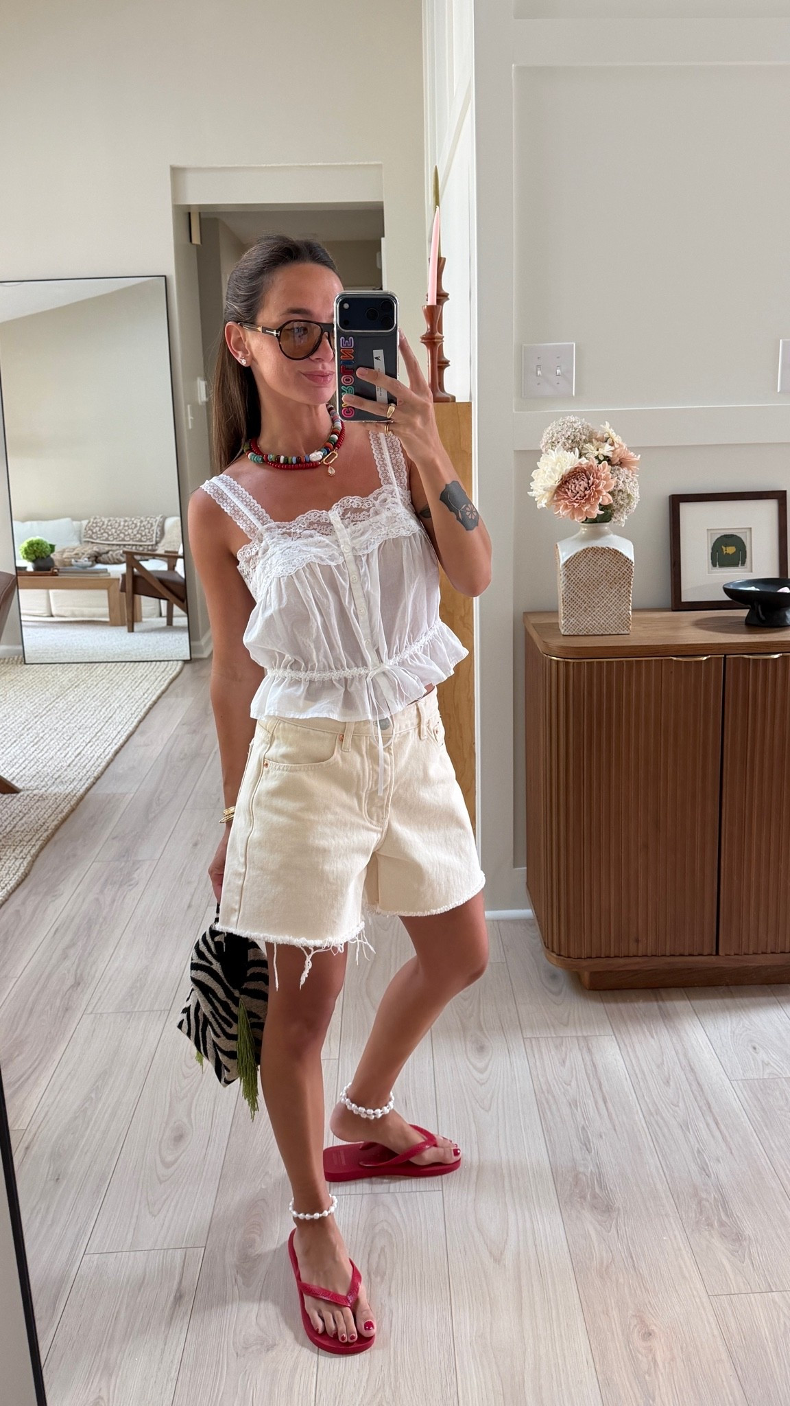 XS top 24 shorts! Bag is Le Nodo and jewels are coming soon!