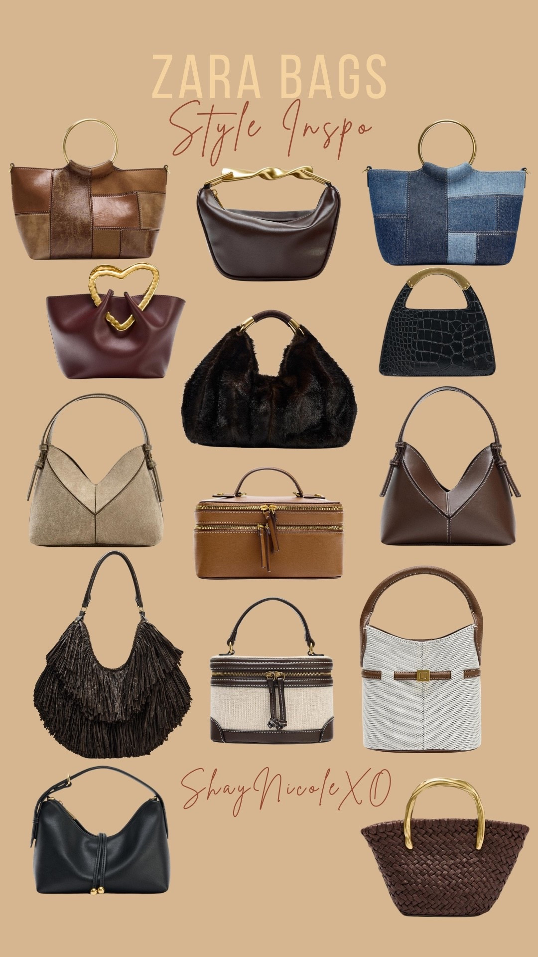 Sharing my latest purse picks from ✨ Zara ✨ — chic, affordable, and giving designer vibes without the splurge. 🖤👜

#LTKSeasonal #LTKselfcare #LTKootd