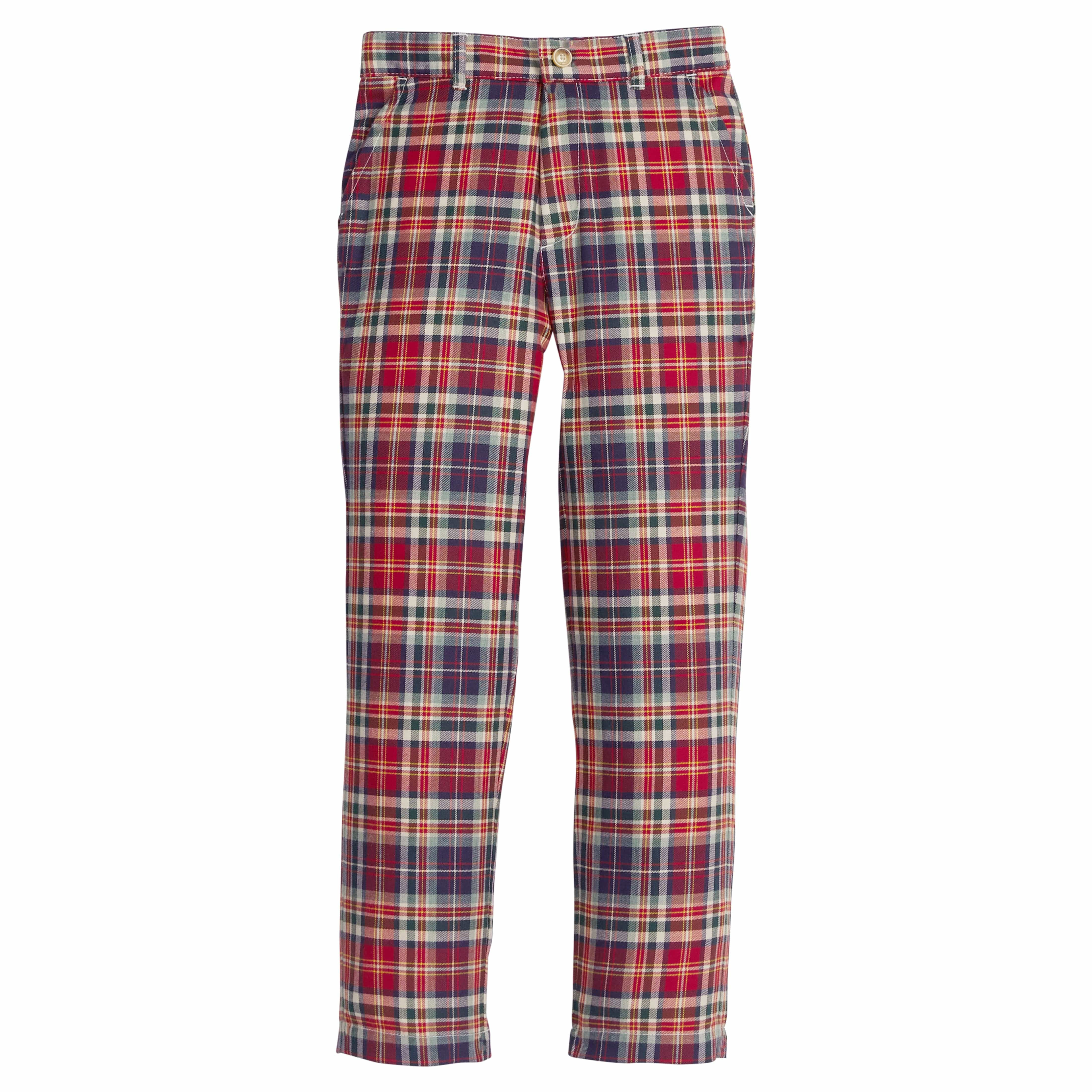 Little English | Boy's Classic Pant - Middleburg Plaid | Little English