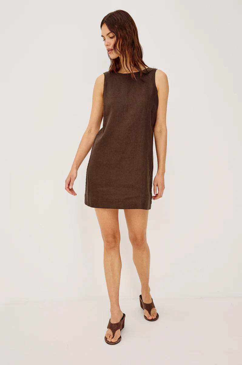 LINDSEY DRESS - ESPRESSO | Rails