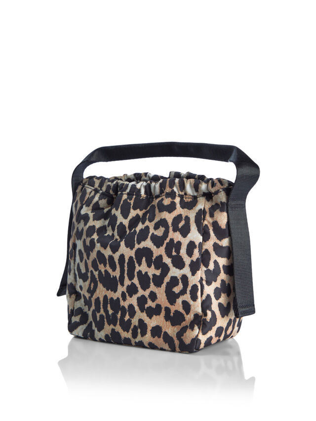 Women's GANNI Recycled Tech Pouch Leopard Print | Fenwick | Fenwick