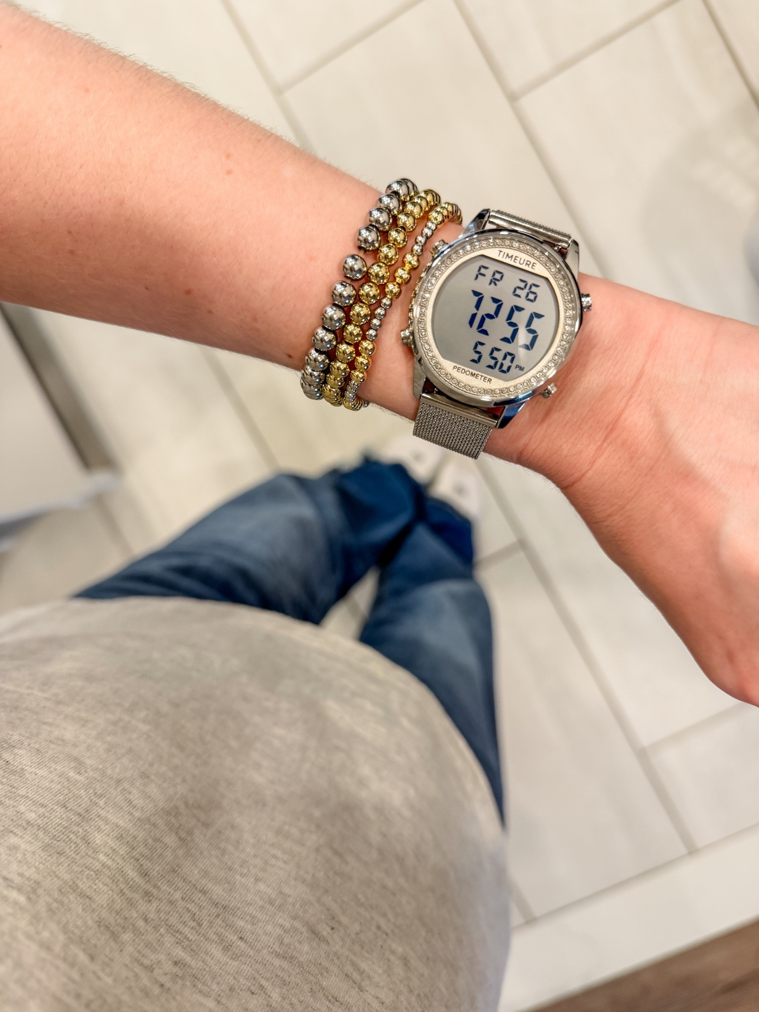 My watch pedometer is part of the prime sale!
Great if you don’t want to have your phone on you all the time but you still want to track your steps!

#LTKfitnessgoals #LTKTravel #LTKSaleAlert