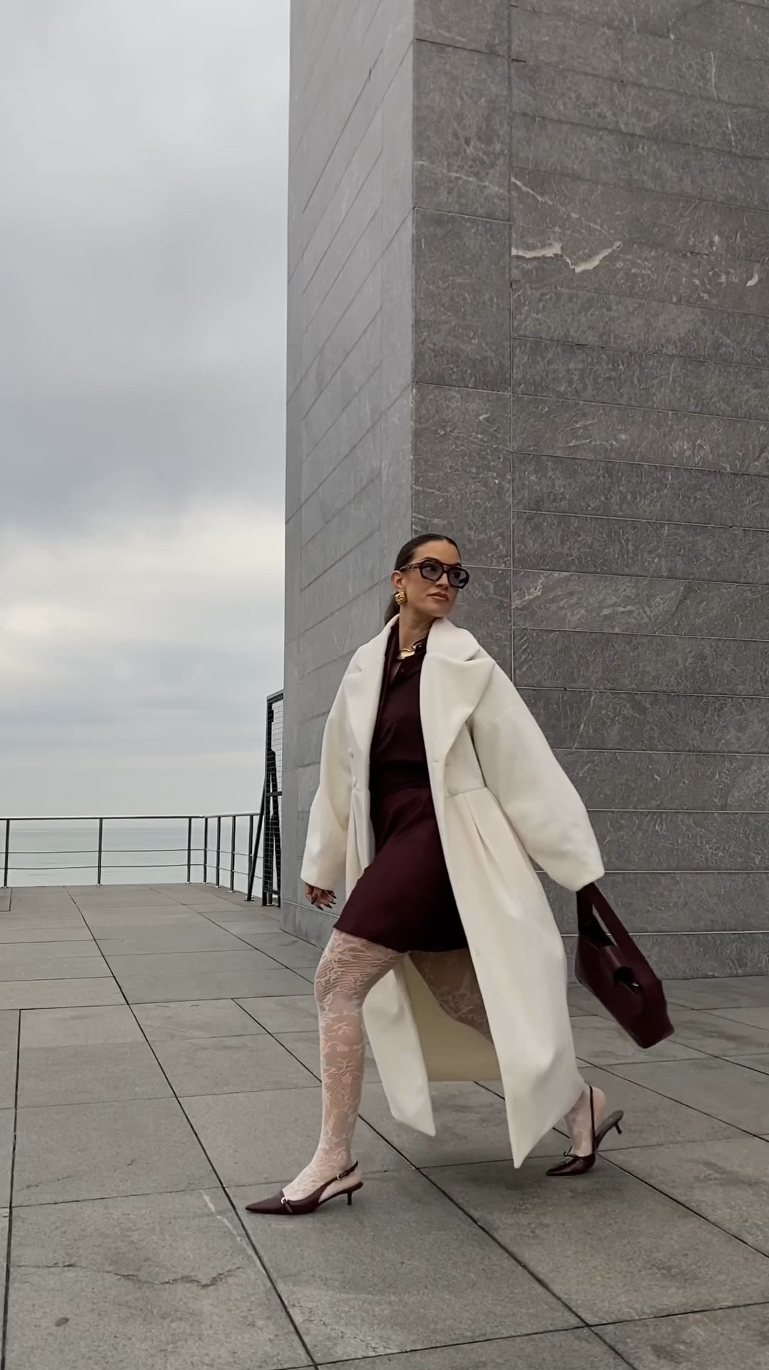 White OOTD, and burgundy is just the cherry on top 🍒🤍

#LTKSeasonal #LTKStyleTip