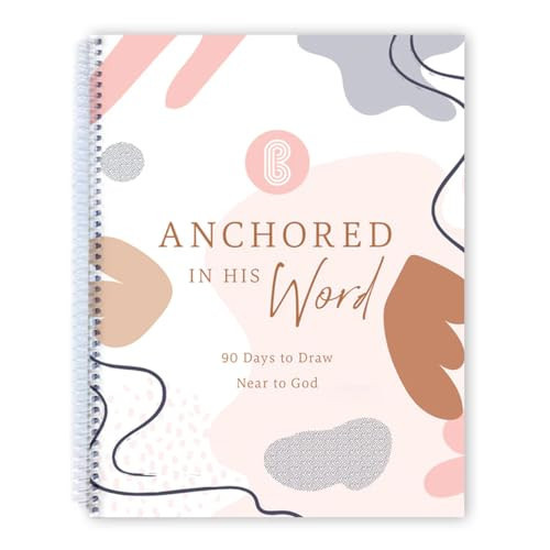 SPIRAL BIBLE® Anchored In His Word 90 Day Devotional | Christian Devotional for Women & Men | Daily Scripture, Reflection & Prayer Prompts | 8.5 x 11 Hardcover with Wide Margins for Journaling | Amazon (US)