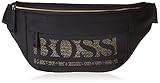 BOSS Men's Structured Nylon Mini Bum Bag, Raven Black, One Size | Amazon (US)