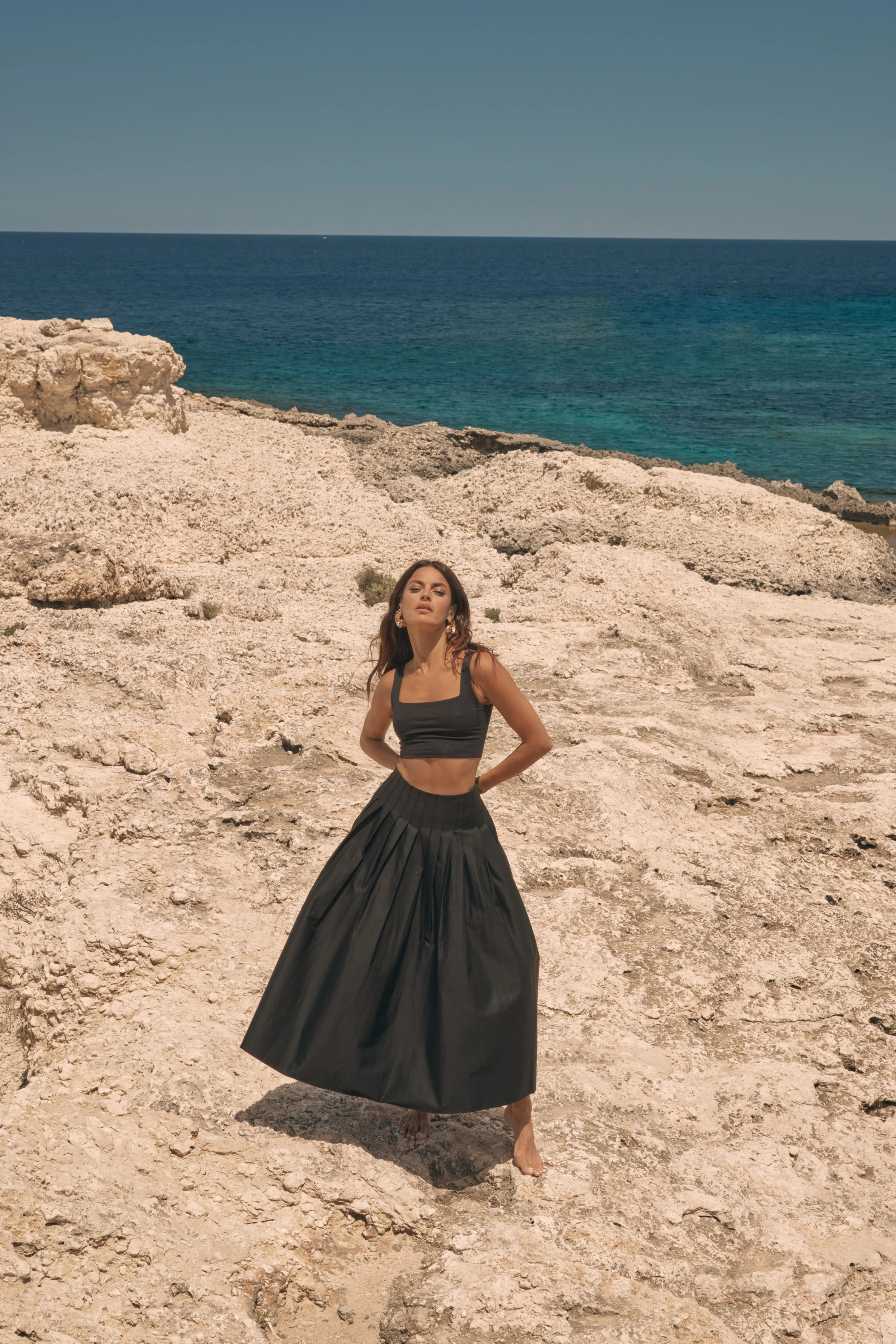 Square Crop Bralette | KLAYD