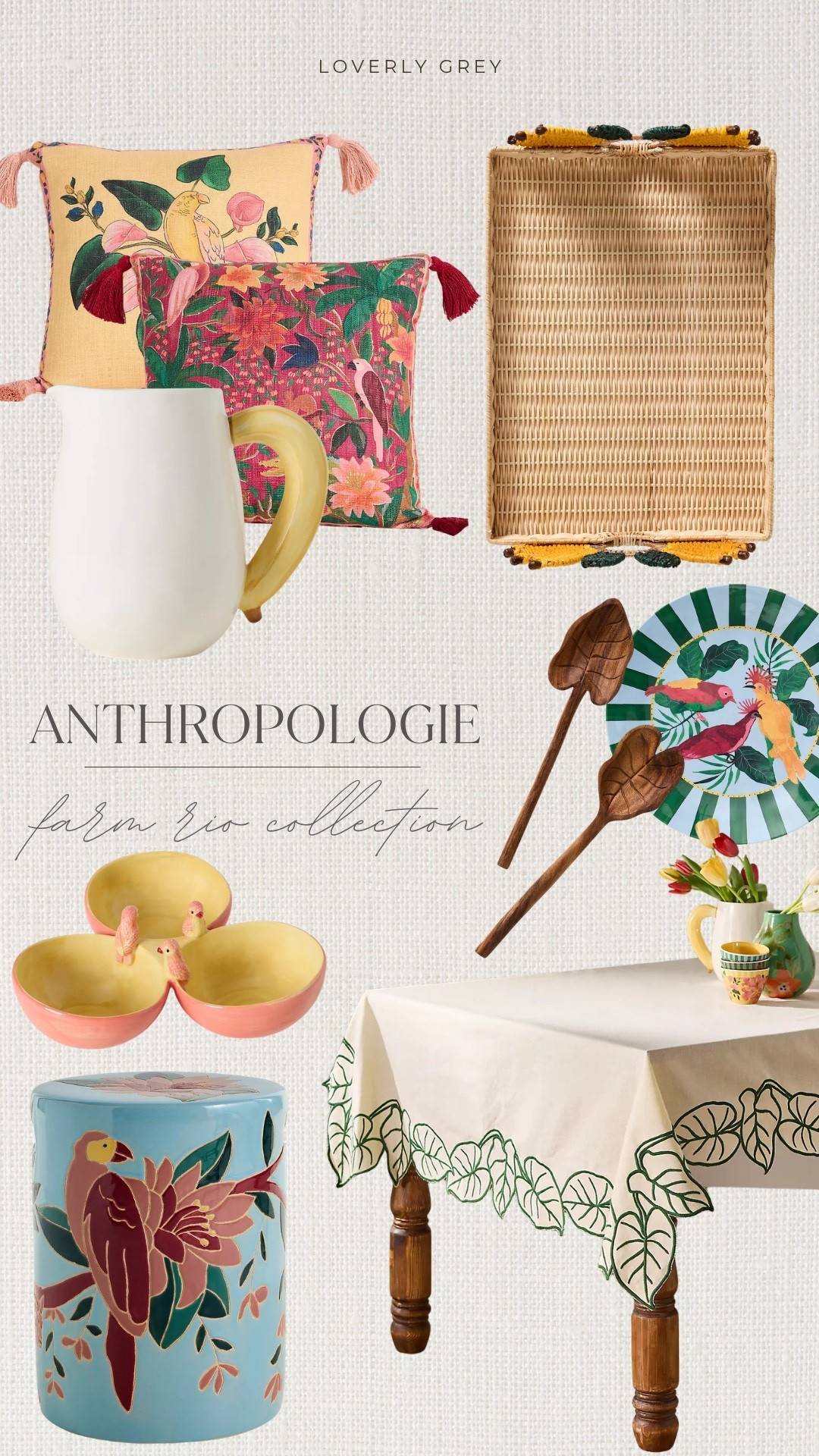 I’ve been loving these colorful, tropical-inspired pieces lately. The mix of prints, textures, and warm tones makes everything feel fun but still pulled together. Such a good way to add a little personality to your space.

#LTKHome #LTKSeasonal