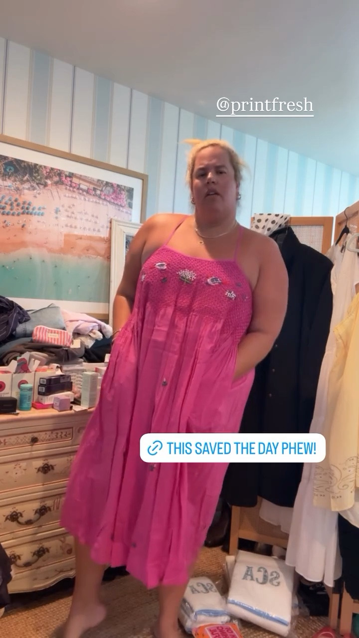 This dress saved the day