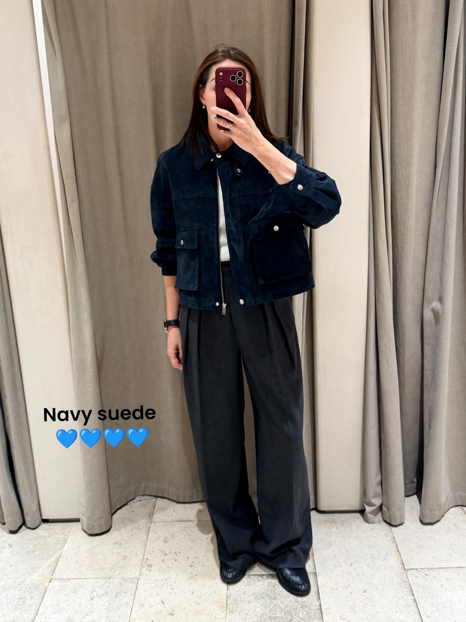 I tried to resist but this Navy suede is absolutely beautiful. I’m in a M. These plates get trusts are also fabulous - I’m in a M

#LTKuk #LTKwinter #LTKover50style