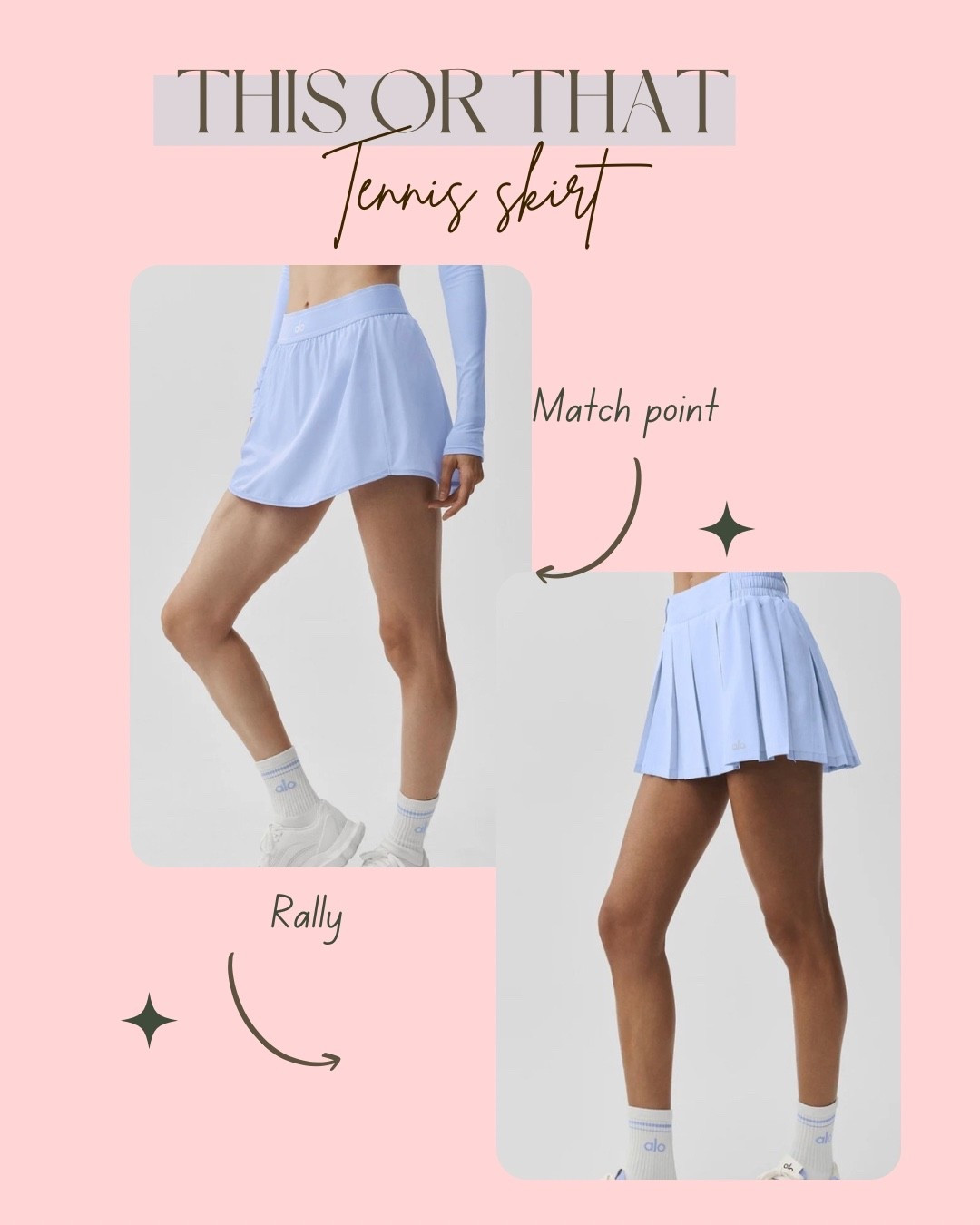 Think I’m in the market for a new skirt and loving this blue. Just can’t decide on a style - one of my favorite ones I own is the grand slam and not sure it’s made anymore sadly 



#LTKActive #LTKOver40