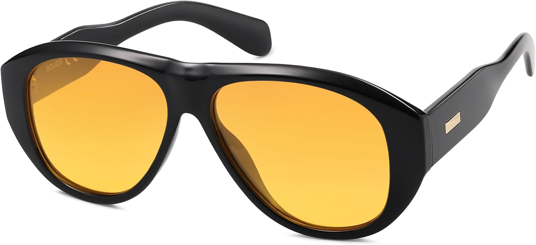 SOJOS Retro Oversized Polarized Aviator Sunglasses for Women Men Vintage 70s Style UV Protection ... | Amazon (US)