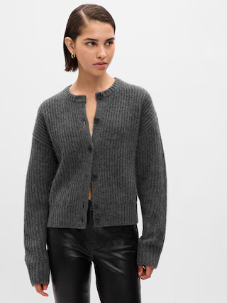 Shaker-Stitch Cardigan | Gap (US)