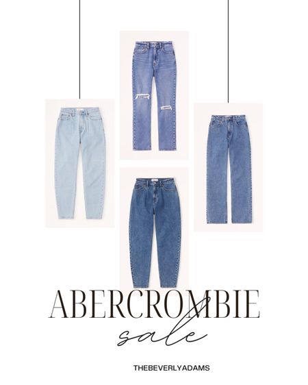 Abercrombie denim LTK sale mom jeans, straight leg jeans , boyfriend jeans 

#LTKFind #LTKSale #LTKcurves