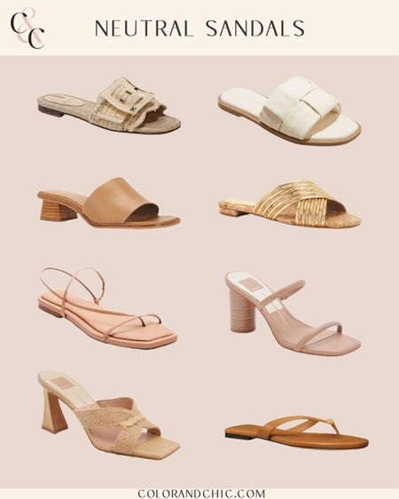 Neutral sandals that are perfect for spring and summer! I love a classic sandal for my wardrobe 

#LTKstyletip #LTKshoecrush #LTKSeasonal
