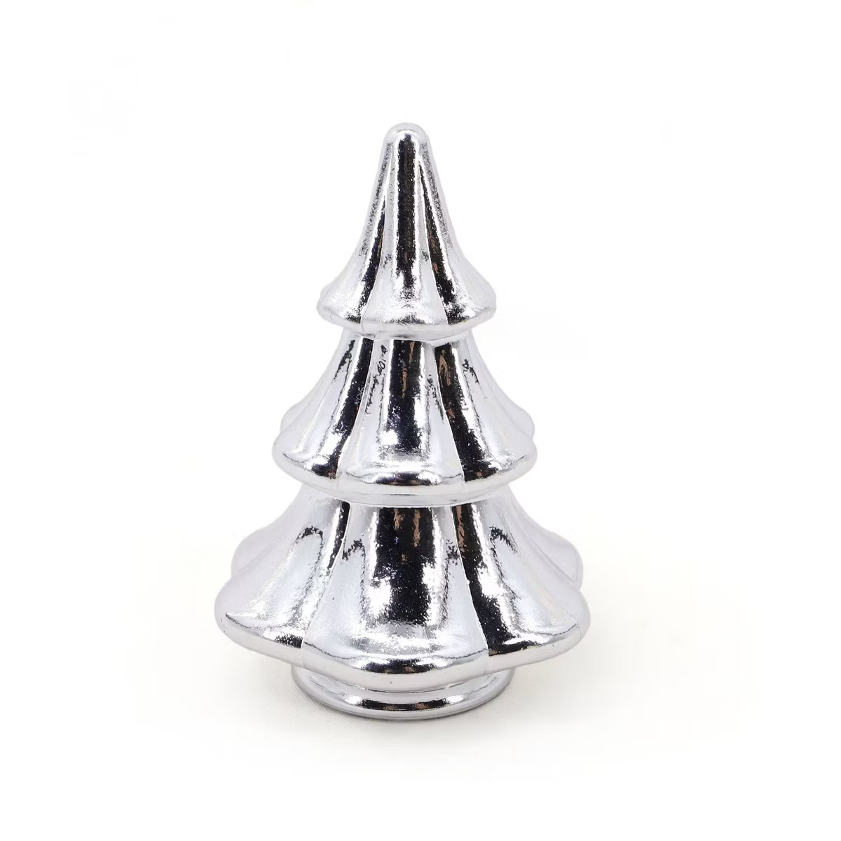 Small Metallic Glass Trees Silver - Bullseye's Playground™ | Target