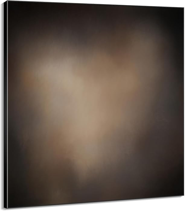 60"x60" XL Framed Wall Art Moody Brown and Black Toned Abstract Design (Frame Assembly Required) | Amazon (US)
