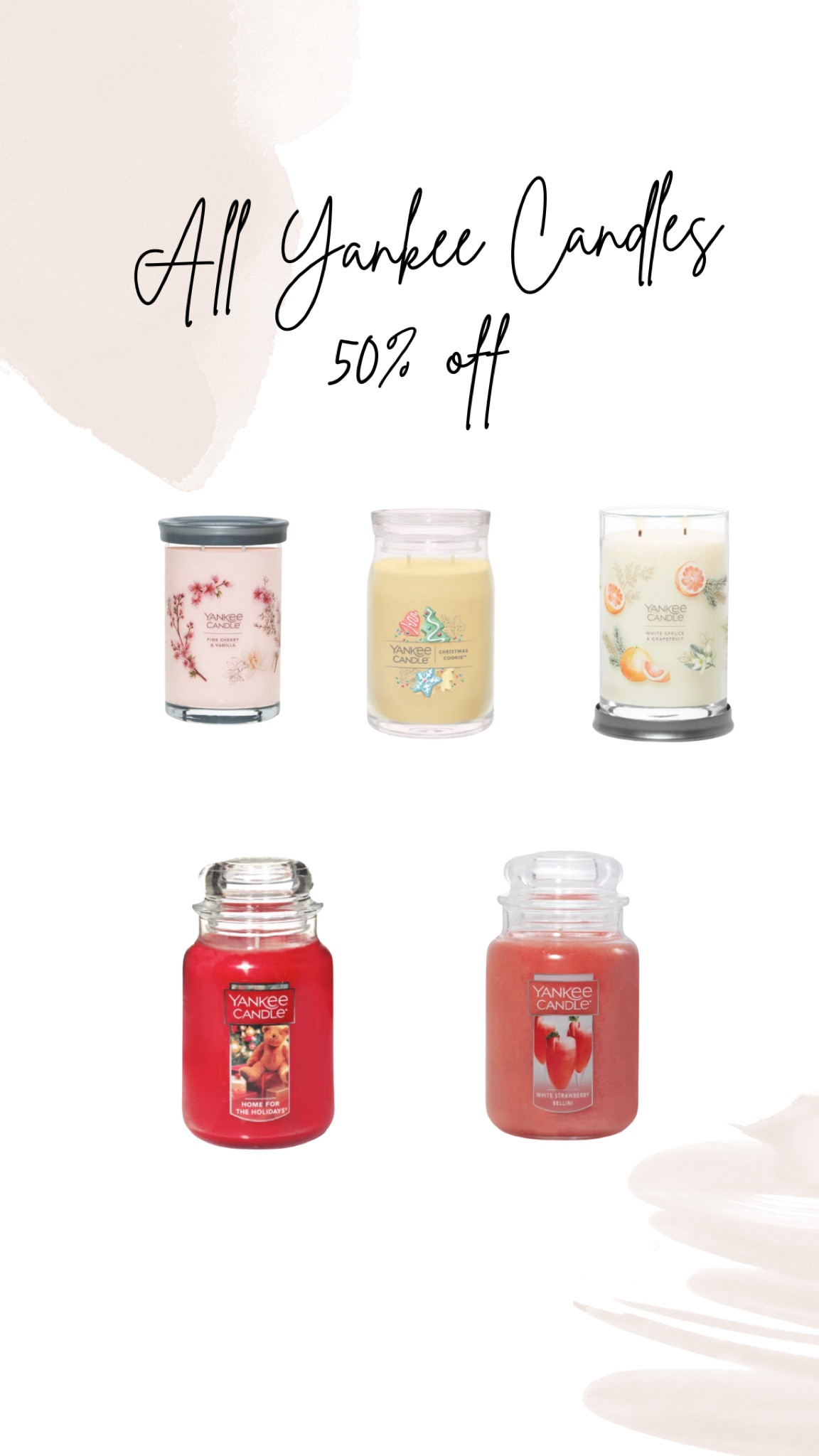 Yankee candle holiday gifts half off holiday gifts candle sale

#LTKGiftGuide #LTKHoliday #LTKSeasonal
