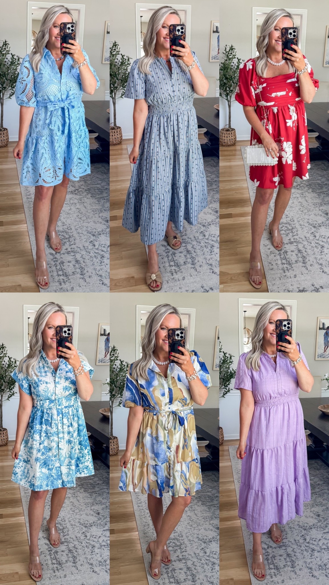 If you’re looking for easy dresses you can just throw on and go… these are all so good. Lightweight, flattering, and perfect for everything from everyday to summer plans

summer dresses casual dress outfits easy throw on dresses flattering dresses mom style summer outfit ideas lightweight dresses lovelylifestyling 

#LTKSeasonal #LTKMothersDay #LTKootd
