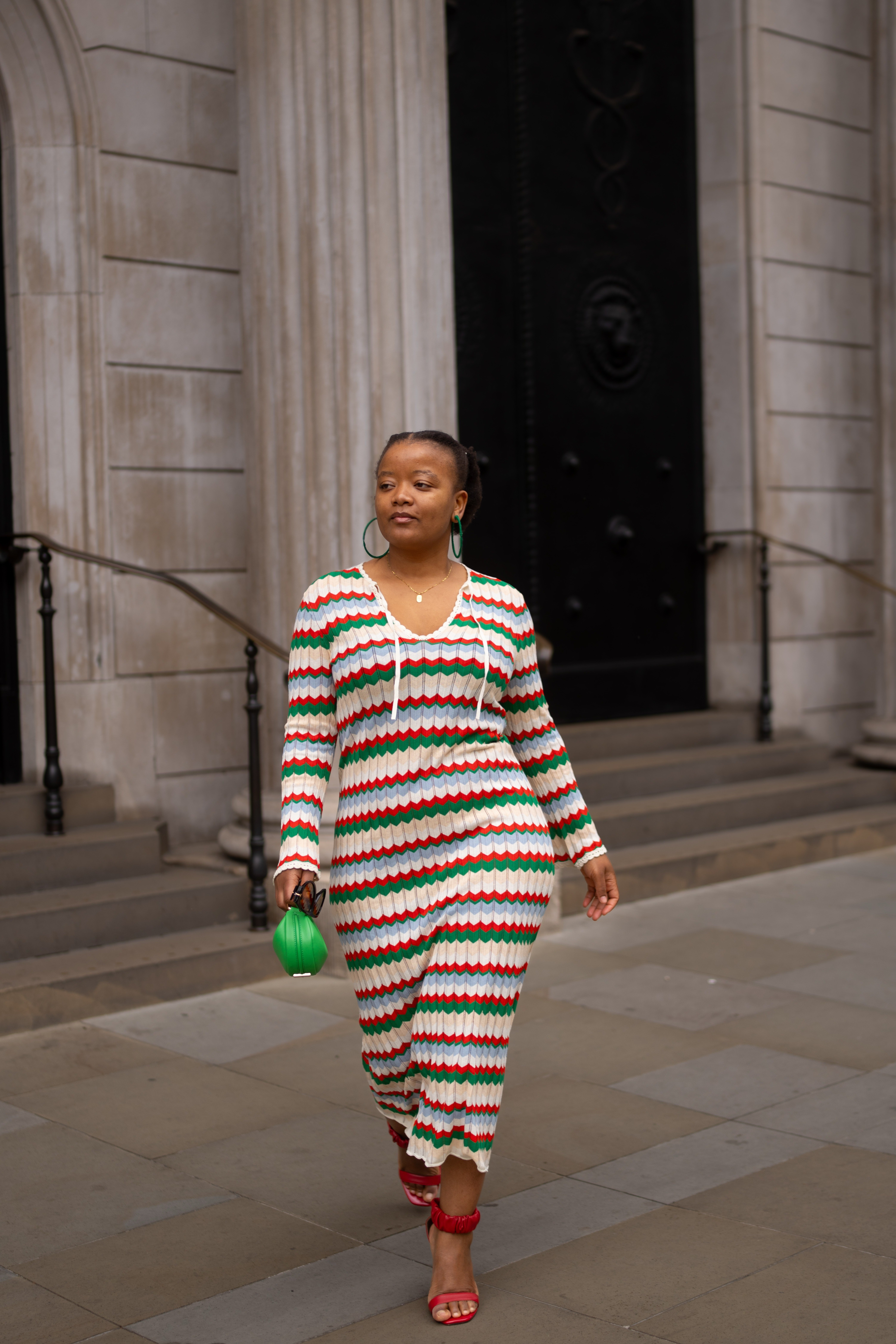 Retro chic in Rixo, the Lucila knitted dress. Spring summer outfits inspiration. Very colour but elegant outfit

#LTKuk #LTKspring #LTKsummer