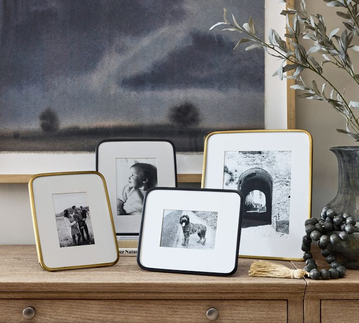 Radius Frame 5""x7"" Black | Pottery Barn (US)