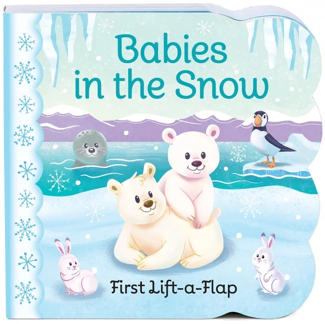 Chunky Lift a Flap Books: Babies in the Snow (Board book) - Walmart.com | Walmart (US)