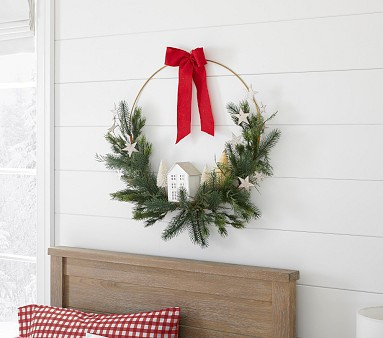 Demi Village Wreath Decor | Pottery Barn Kids