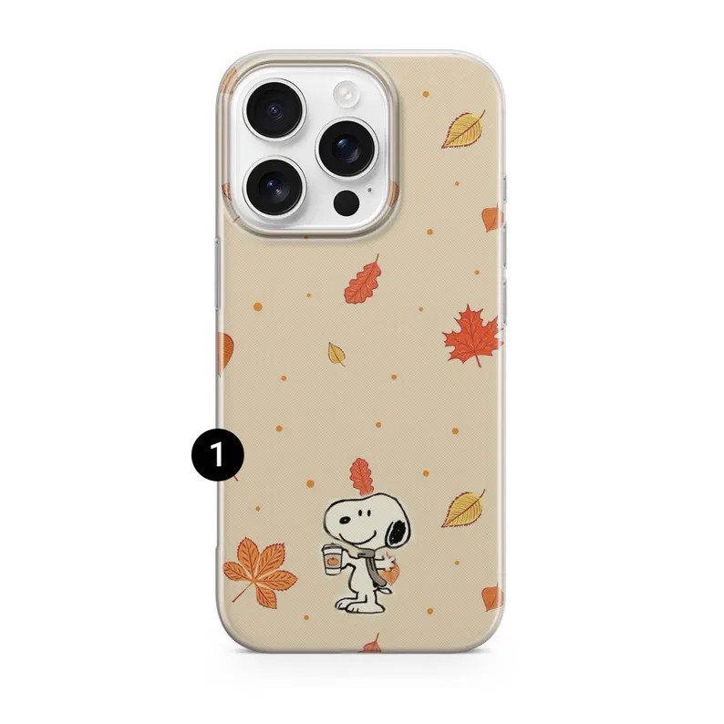 Snopy Autumn Phone Case Fall Snopy for iPhone 16 Pro Max, 15 Plus, 14, 13, 12, 11, XS & Samsung S... | Etsy (US)