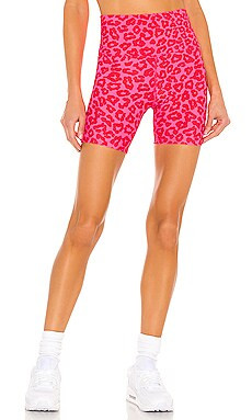 BEACH RIOT X REVOLVE Bike Short in Famous High Risk Red Leopard from Revolve.com | Revolve Clothing (Global)