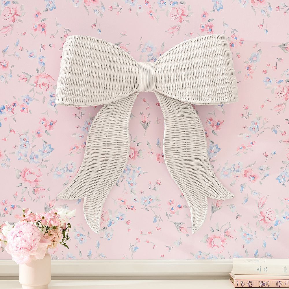 LoveShackFancy Rattan Bow (26"x 28") | Pottery Barn Teen