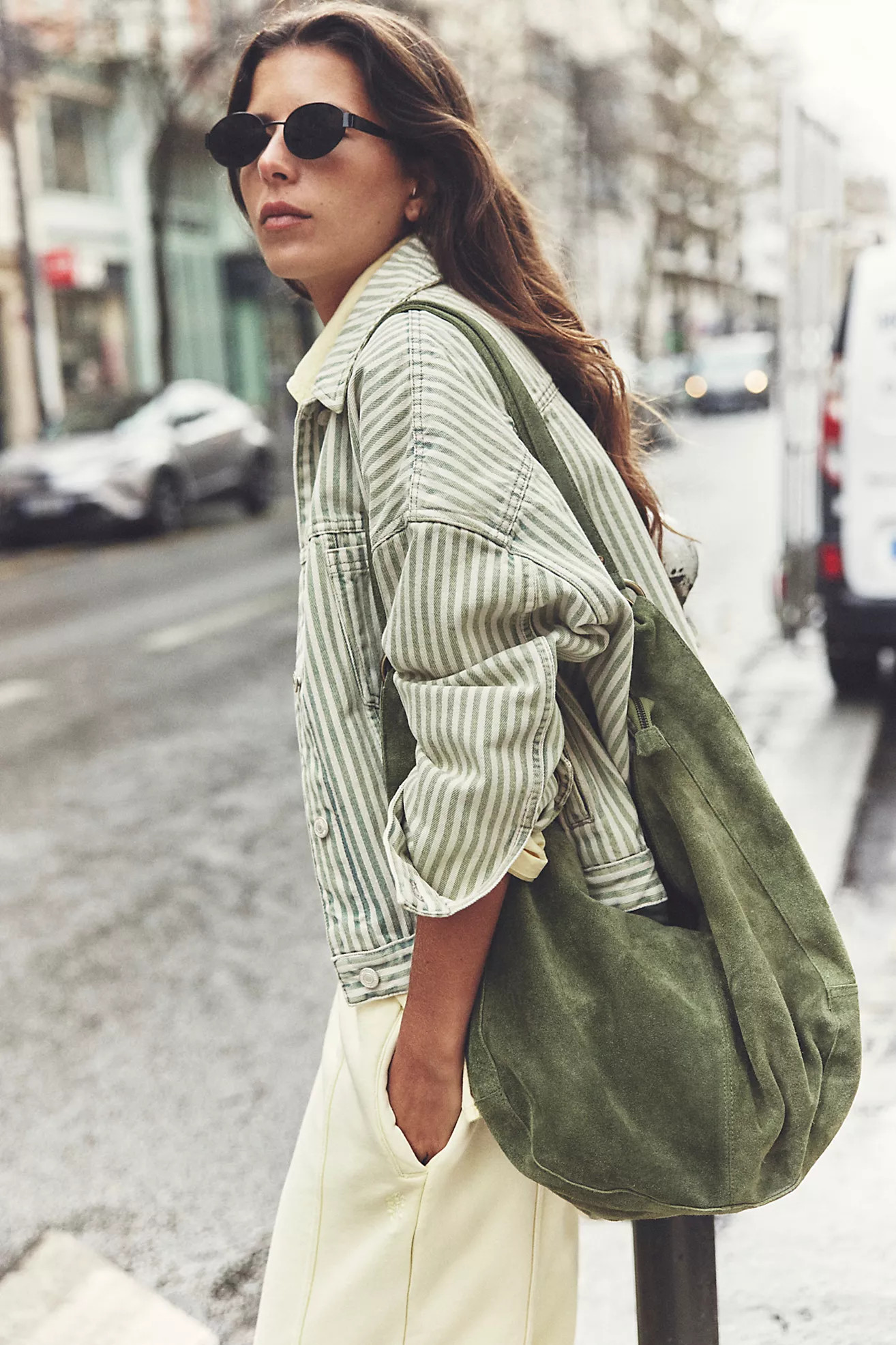 Roma Suede Tote Bag | Free People (Global - UK&FR Excluded)