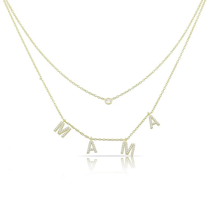Loverly Layered Mama Necklace | The Sis Kiss