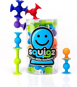 Fat Brain Toys Squigz Starter Set, 24 Piece | Amazon (US)