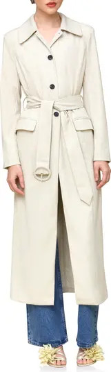 Cutaway Belted Coat | Nordstrom
