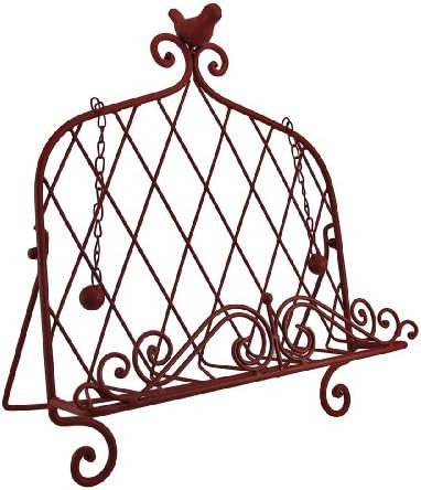Decorative Red Bird Metal Cookbook Stand Book Holder Easel | Amazon (US)
