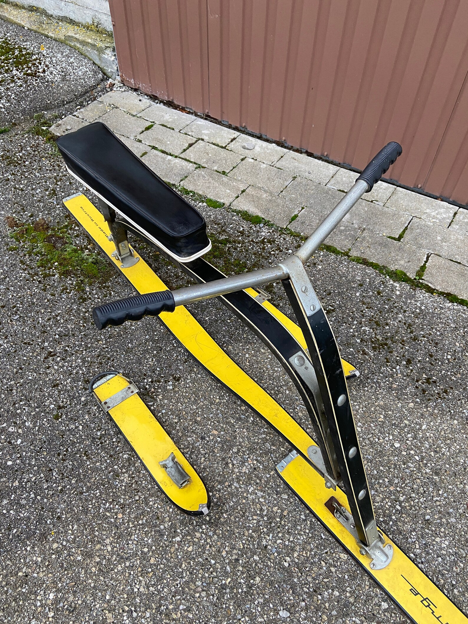 RARE Vintage Ski-bob Michrina Sno Savage Snowbike Sno Go Snowmobile Sled & Skis 1960 - Etsy | Etsy (US)