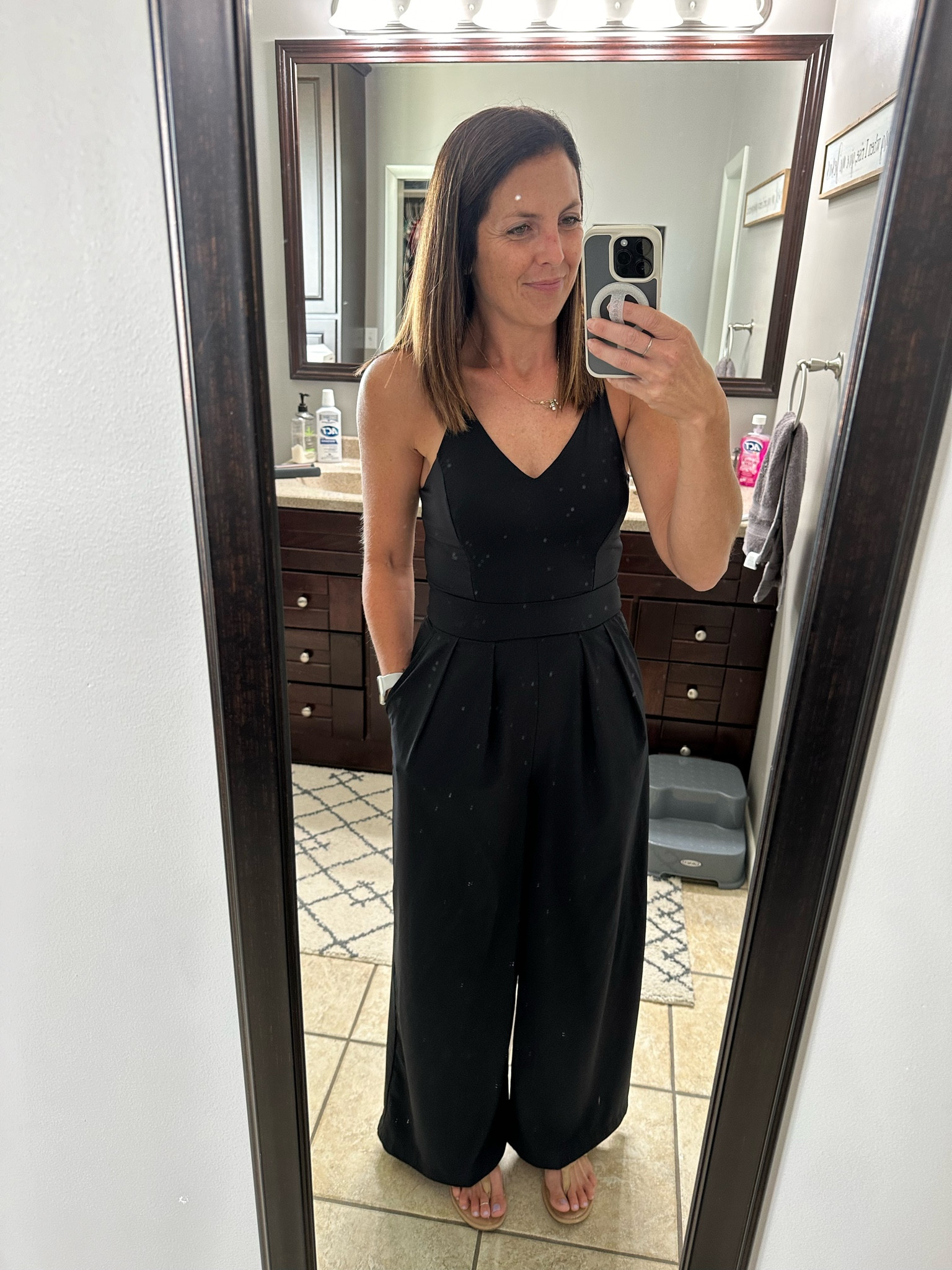 Halara
True to size Jumpsuit😍

#halara

#LTKfindsunder50