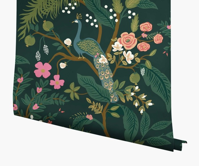 Peacock Wallpaper | Rifle Paper Co.
