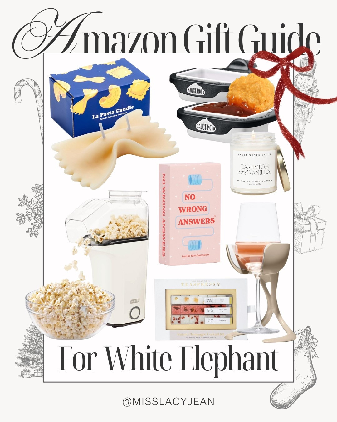 Amazon Gifts For White Elephant 🎄

white elephant gift // white elephant // amazon gifts // amazon gift guide for her // amazon gift guide for them // amazon gift guide for him // amazon gift guide // gifts for her // gifts for him //  gifts for them // gift guide for her // gift guide for them // gift idea // gift ideas for women // gift ideas for her // gift guide for him // gift ideas for them //  christmas gift ideas // christmas gift guide // christmas gifts 2025 // amazon gifts for her // amazon gifts for her // amazon gifts for him

#LTKFindsUnder50 #LTKFindsUnder100 #LTKGiftGuide