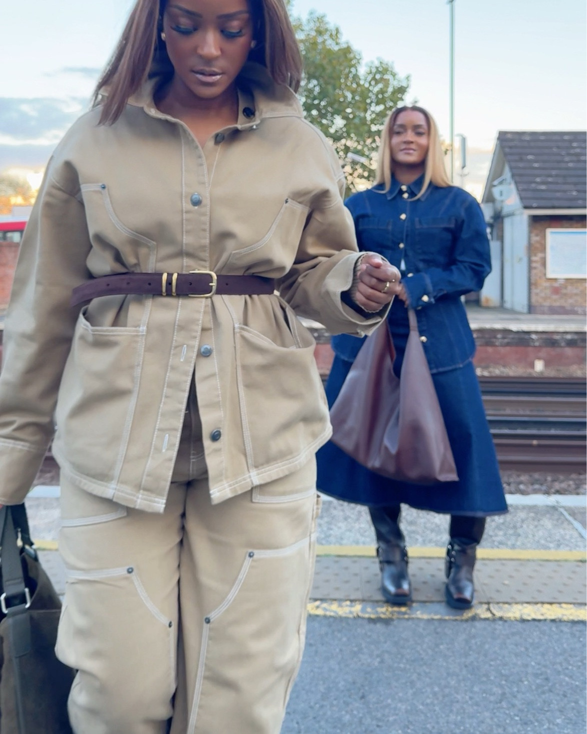 Autumn fashion
Fall fashion
Cargo trousers 
Utility shirt
Utility pants
Double denim
Denim shirt
Denim skirt
Cowboy boots
Biker boots

#LTKstyletip #FashionMonth #LTKautumn