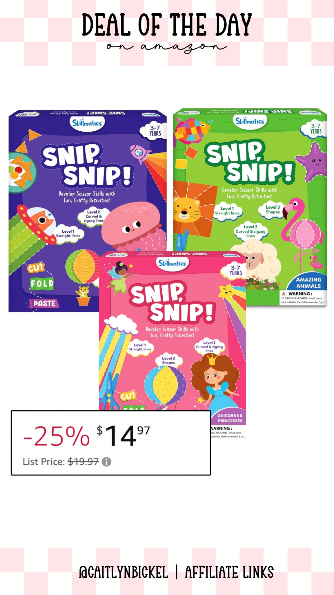 My kids have loved doing these. Teaches them scissor and glue skills. Currently 25% off!

#LTKSaleAlert #LTKBacktoSchool #LTKKids