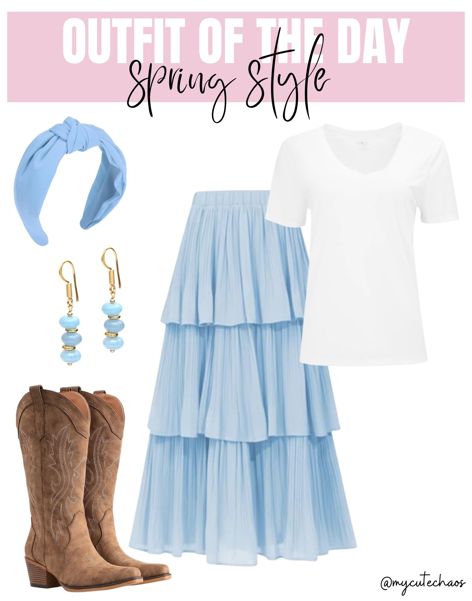 Spring style, spring outfit
Western style, western outfit 
Western boots, blue style, blue outfit
Casual outfit, office style, rodeo style, affordable, inexpensivee


#LTKWorkwear #LTKSeasonal #LTKootd