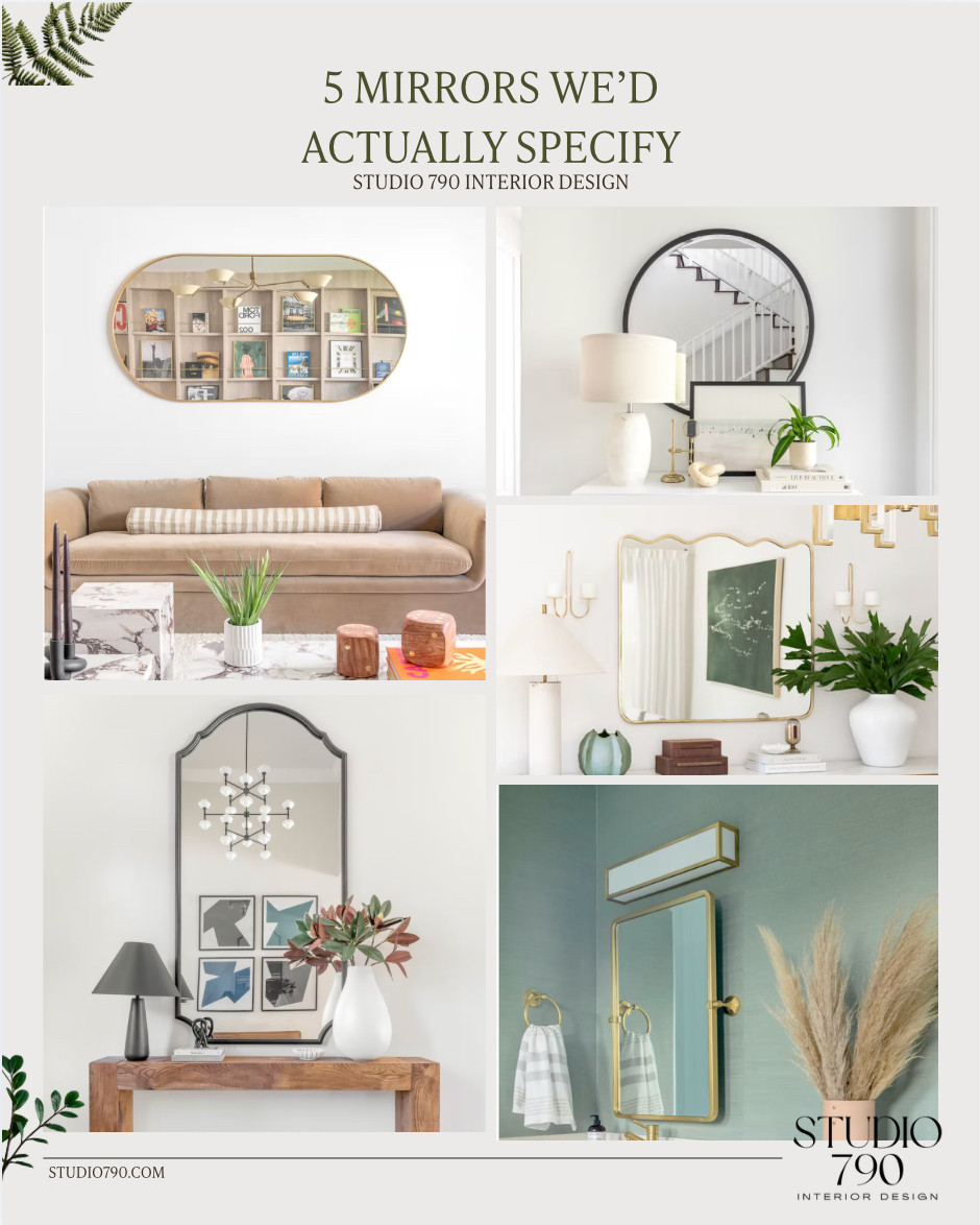 5 mirrors we’d actually specify as interior designers ✨ From statement-making to timeless, these are the ones worth saving. 

 #LTKSeasonal #LTKActive #LTKHome
